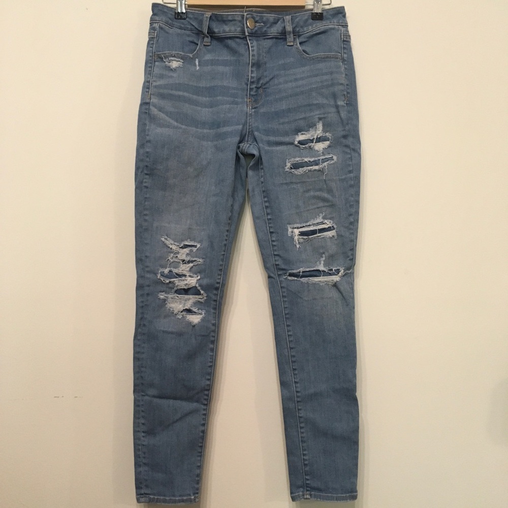 American Eagle High Rise Jegging Jeans - Size 10